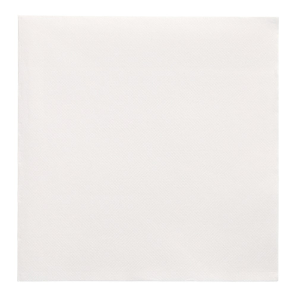 20 Servietten "ROYAL Collection" 1/4-Falz 40 cm x 40 cm weiss