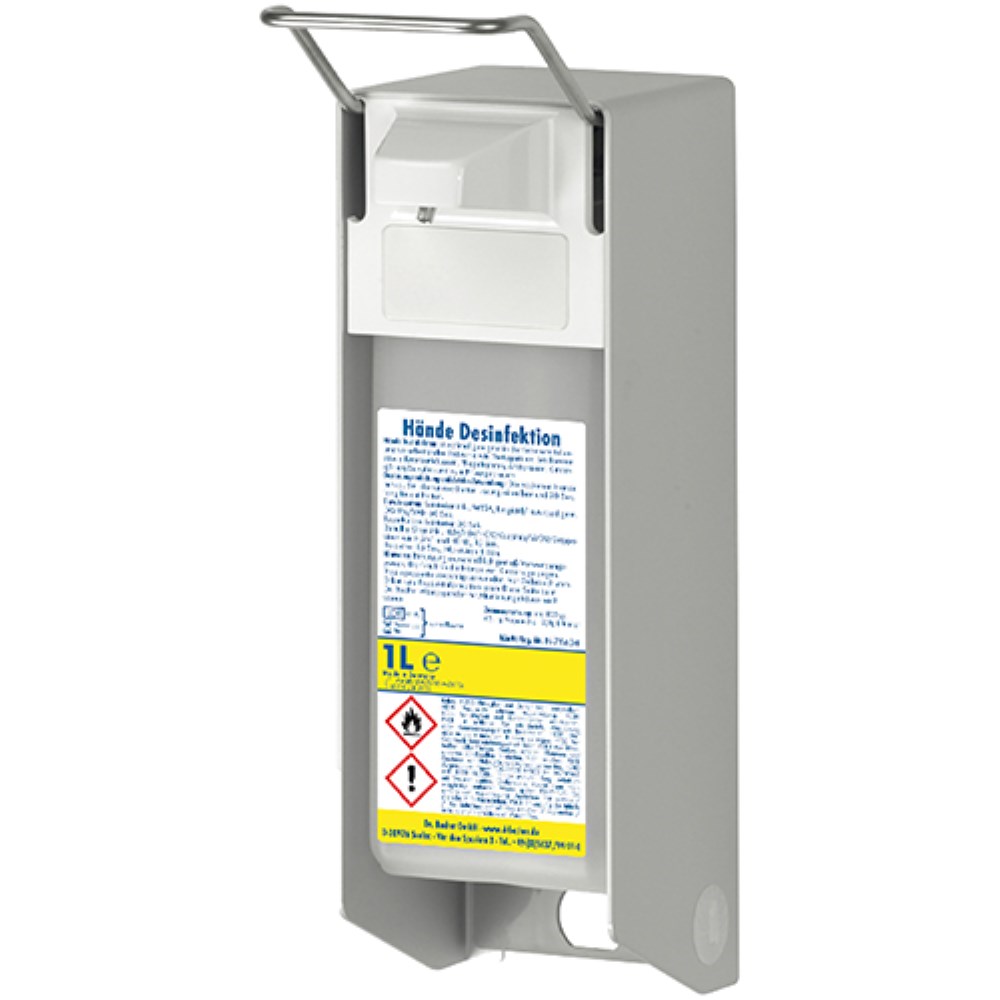 "Dr. Becher" Wandspender mit Aluminiumgehäuse