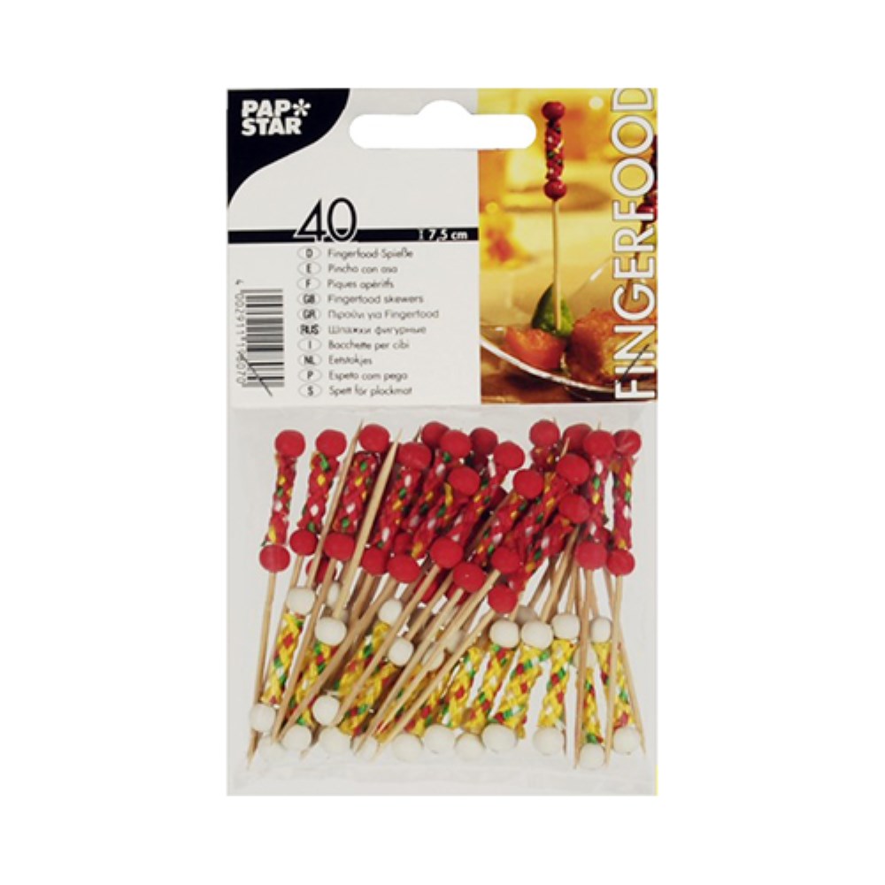 40 Fingerfood - Picker 7,5 cm "Mexico"