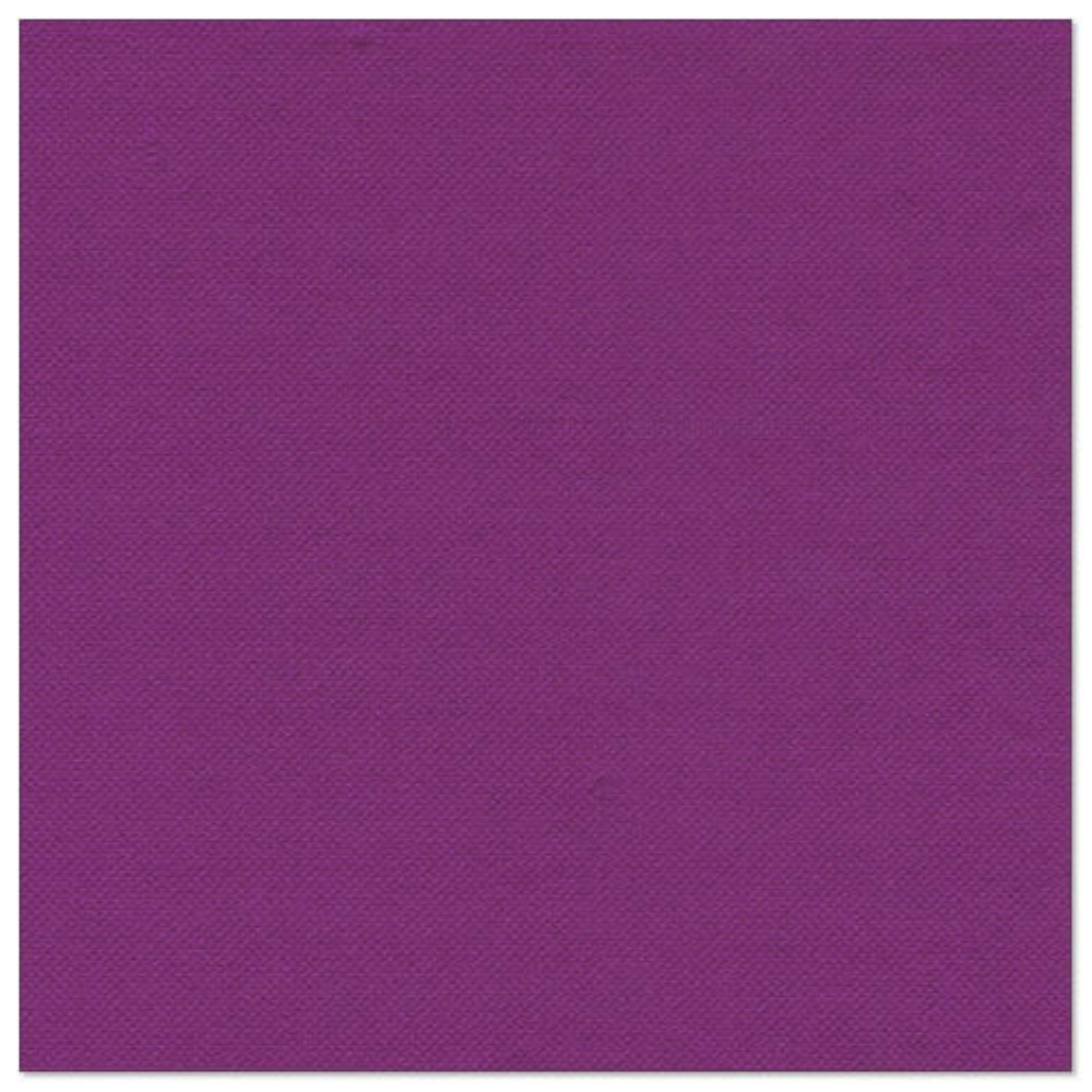 20 Servietten "ROYAL Collection" 1/4-Falz 40 cm x 40 cm lila