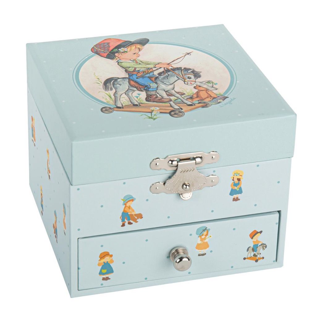 Spieldose Horse - Children Memories  Jeanne Lagarde©