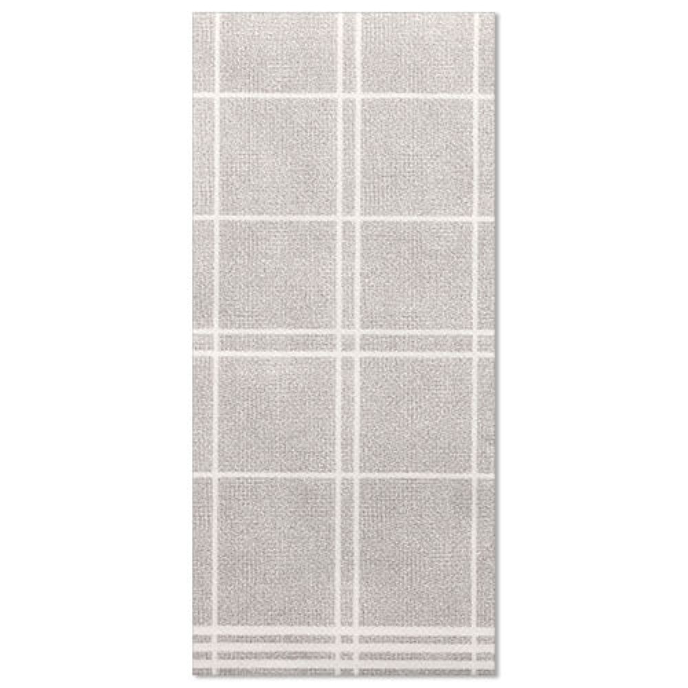 50 Servietten "ROYAL Collection" 1/6-Falz 48 cm x 33 cm grau "Kitchen Craft"