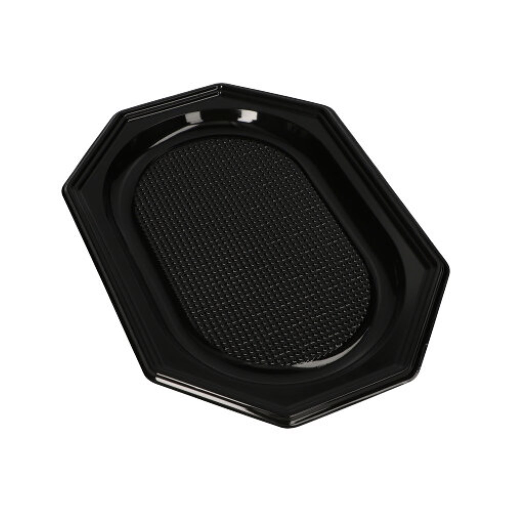 10 Servierplatten, PET 35 cm x 25 cm schwarz