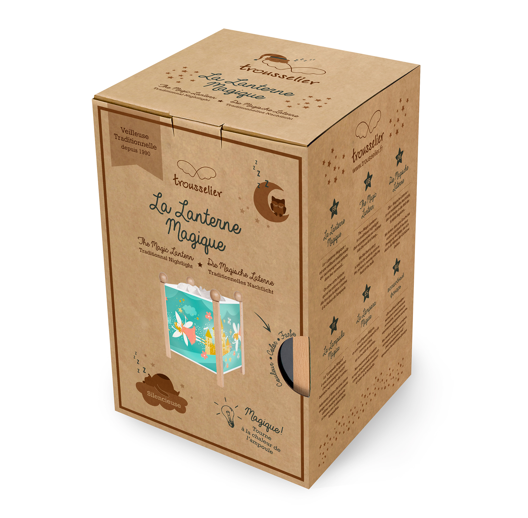 Nacht Licht - Magische Laterne Elfen Prinzessin - Natur 12V