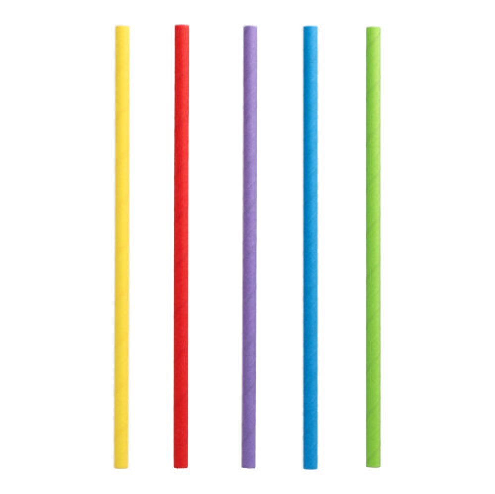 135 Shake-Halme, Papier Ø 8 mm · 25 cm farbig sortiert