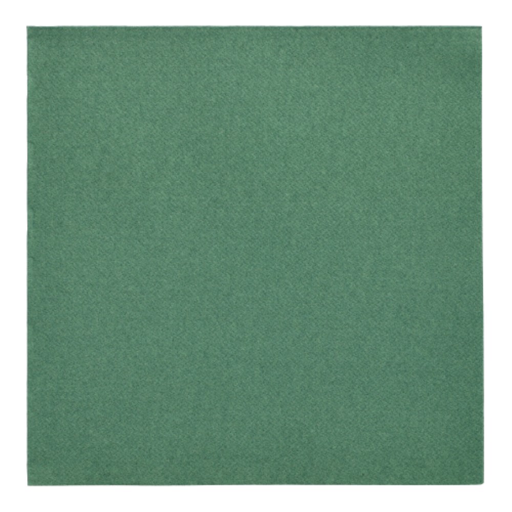 50 Servietten "ROYAL Collection" 1/4-Falz 40 cm x 40 cm dunkelgrün
