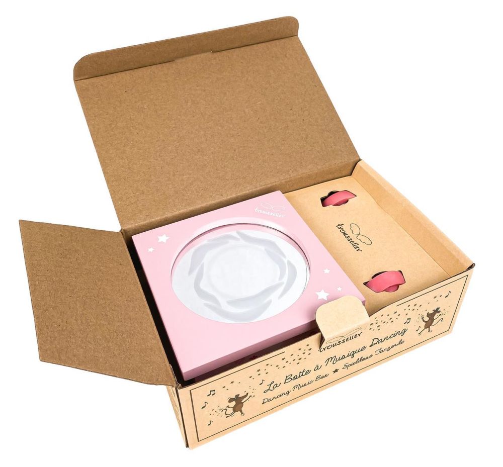 Spieldose Tanzende Ballerina Rosa