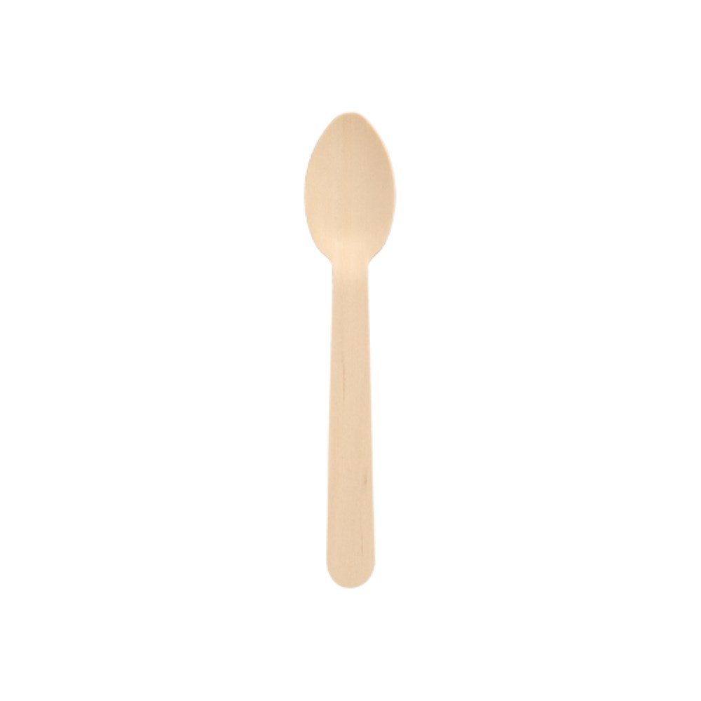 50 Löffel Holz "pure" 14 cm