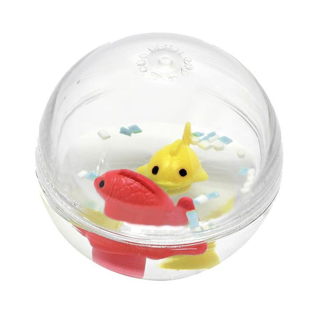 WASSERBALL - Baby Fische Small Model 7 cm - Made in Europa - Badewannenspielzeug