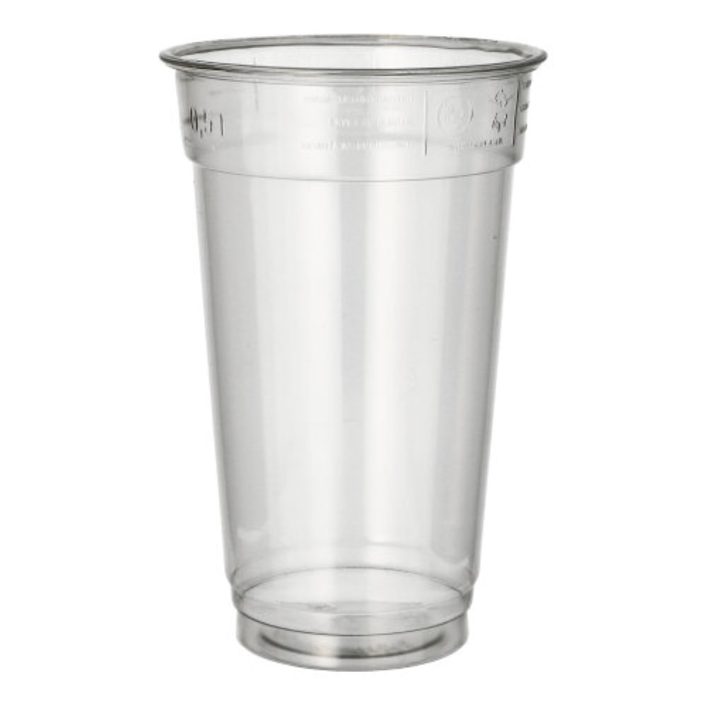 50 Trinkbecher "Hurricane", PET 0,5 l Ø 9,5 cm · 14,9 cm glasklar