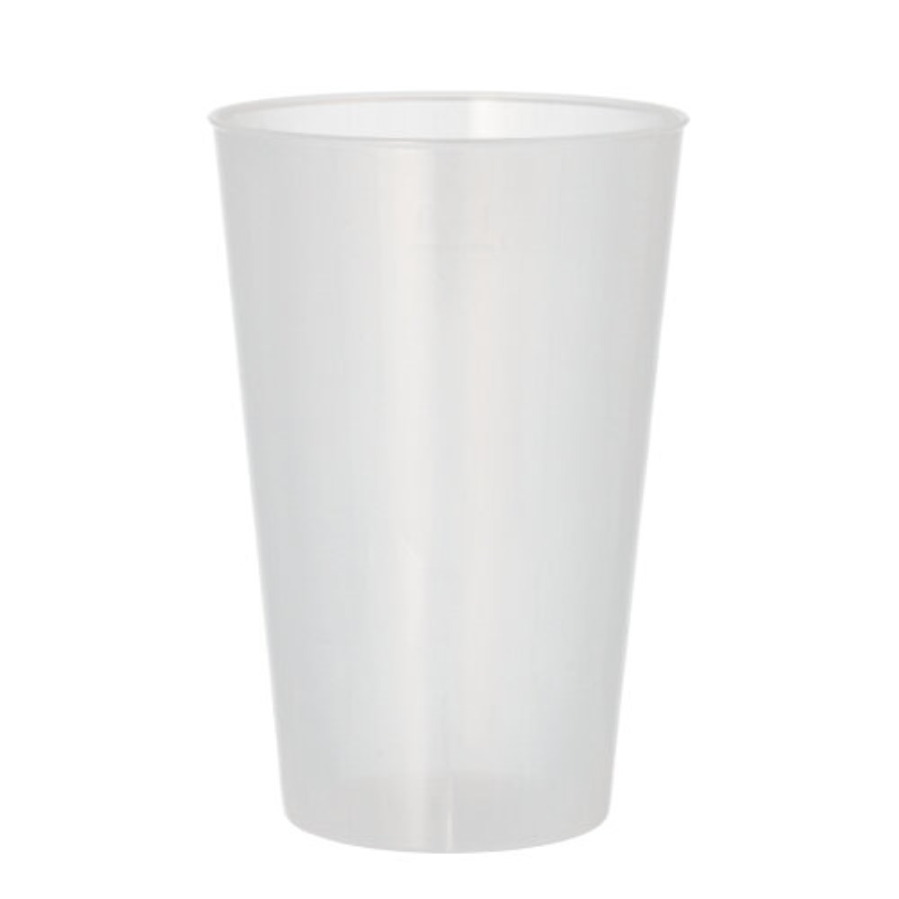 10 Mehrweg-Trinkbecher PP 0,4 l Ø 8,6 cm · 12,9 cm transluzent extra stabil 10 Mehrweg-Trinkbecher PP 0,4 l Ø 8,6 cm · 12,9 cm transluzent extra stabil