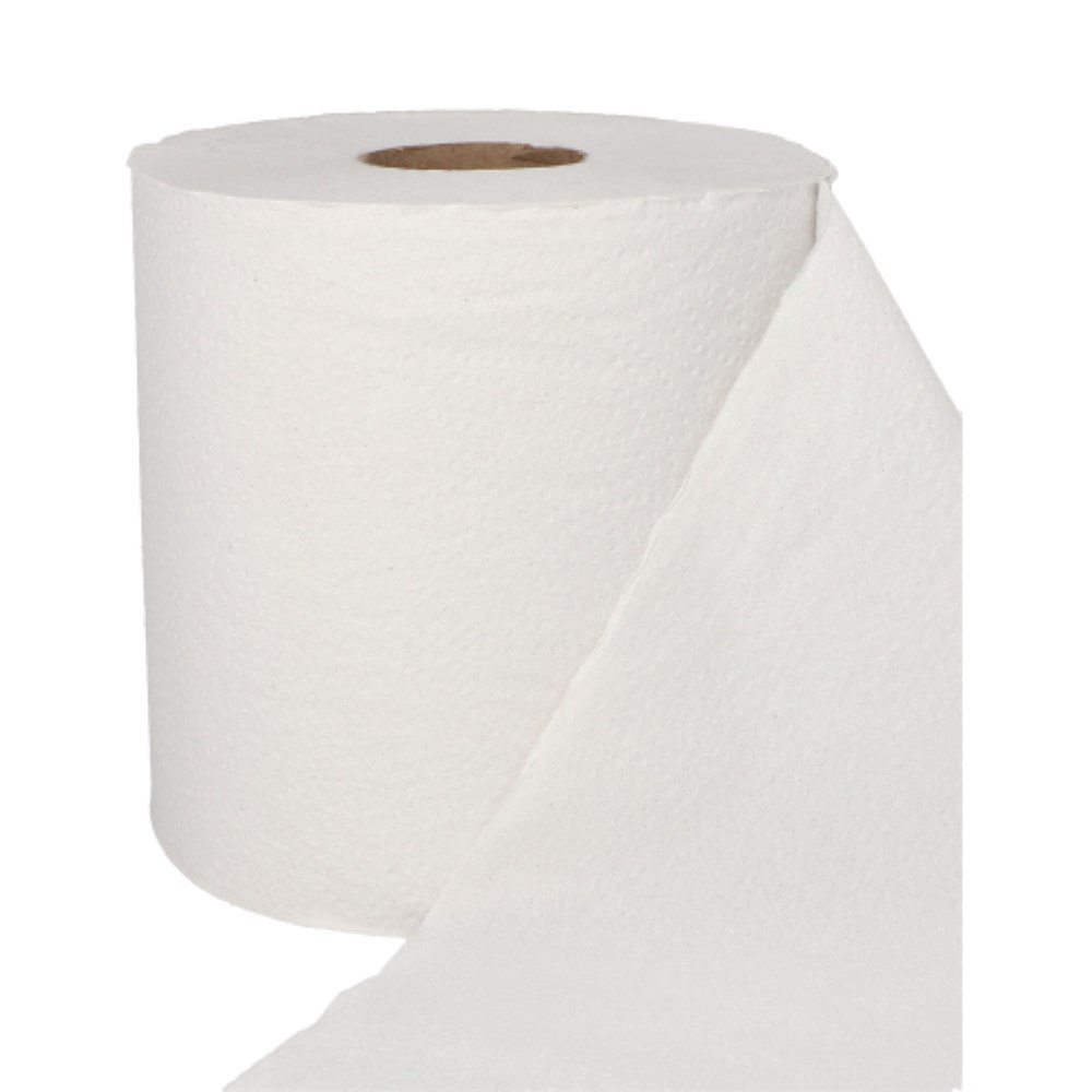 6 Universalrollen Ø 19 cm · 300 m x 19 cm "Mikroprägung" Handtuchrollen, Innenauszug