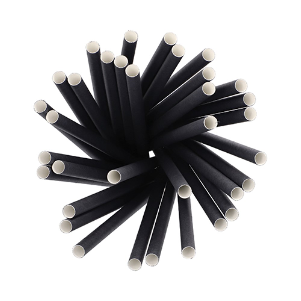 100 Shake-Halme Papier Ø 10 mm · 21 cm schwarz 100 Shake-Halme Papier Ø 10 mm · 21 cm schwarz