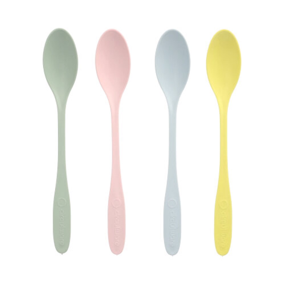 100 "Circulware" Mehrweg-Sorbetlöffel PP-MF 17,5 cm farbig sortiert extra stabil