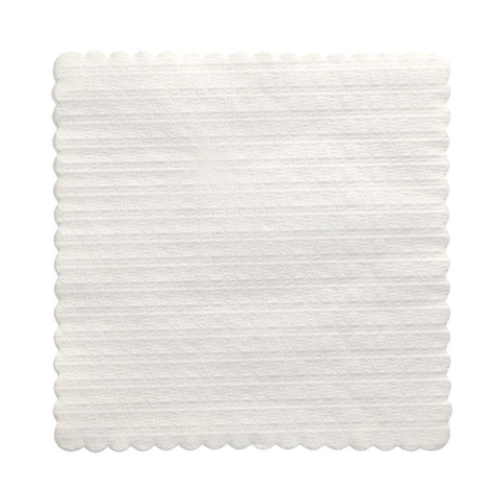 2000 Dessertdeckchen 17 cm x 17 cm weiss