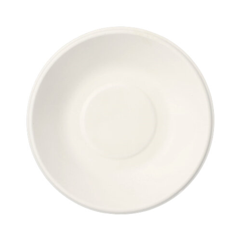 12 Schalen, Zuckerrohr "pure" 680 ml Ø 19 cm · 4 cm weiss