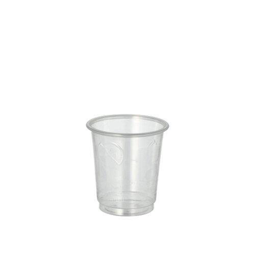 40 Gläser für Schnaps, PET 4 cl Ø 4,8 cm · 5 cm glasklar