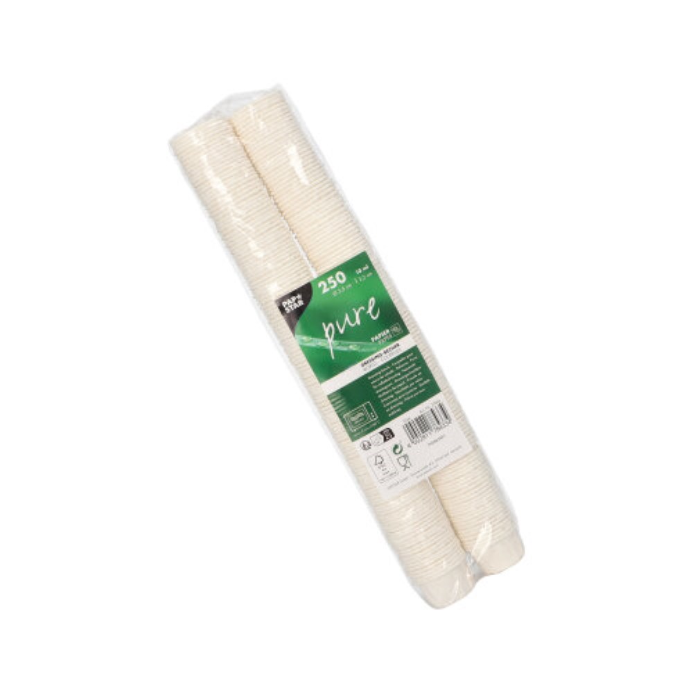 250 Dressingbecher, Papier "pure" 10 ml Ø 3,5 cm · 2,2 cm weiss