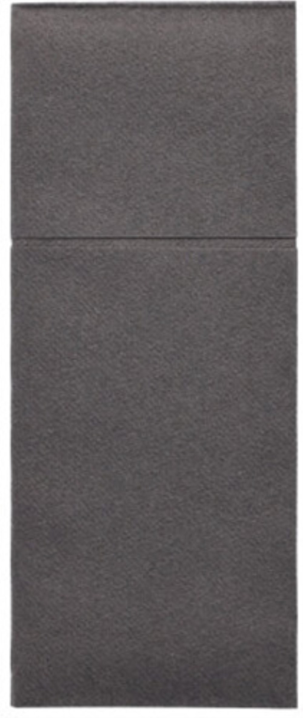 100 Bestecktaschen, Airlaid 40 cm x 48 cm anthrazit "Premium" mit Besteckfalz