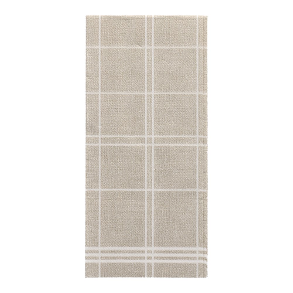 100 Servietten "ROYAL Collection" 1/6-Falz 48 cm x 33 cm sand "Kitchen Craft"