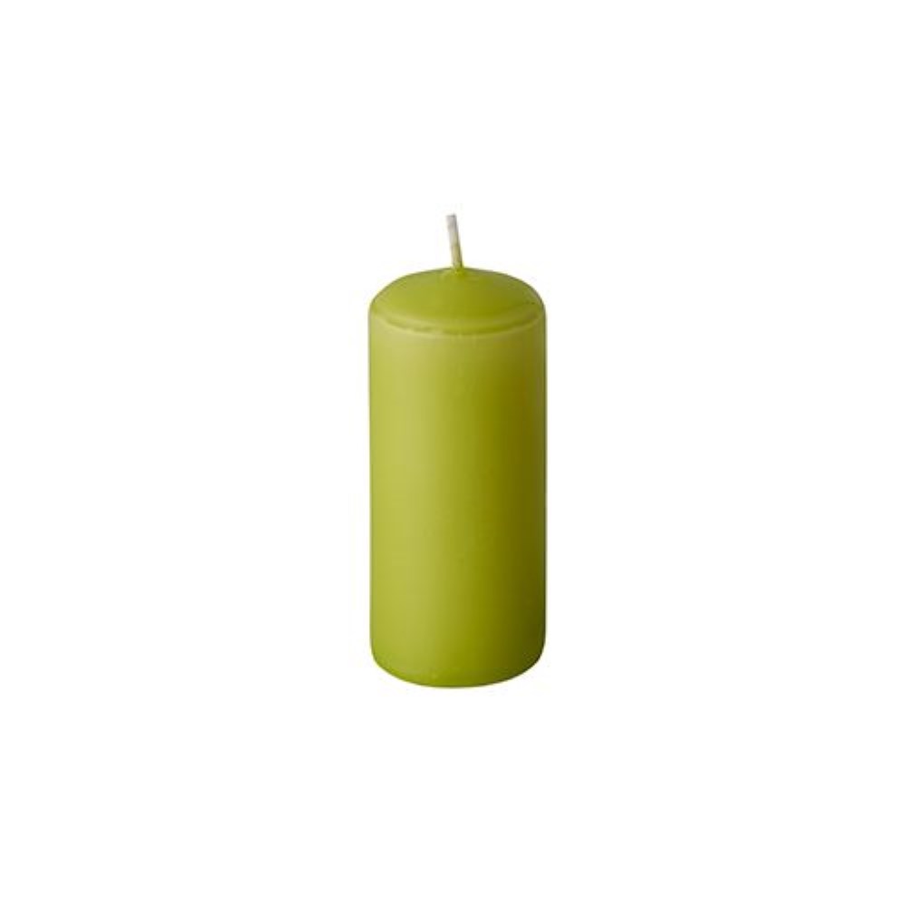 10 Stumpenkerzen Ø 40 mm · 90 mm kiwi