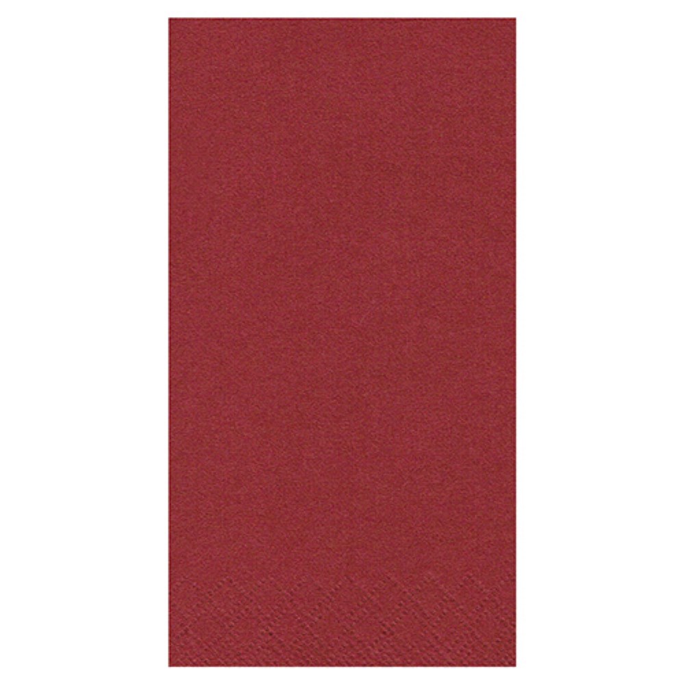 250 Servietten, 3-lagig 1/8-Falz 33 cm x 33 cm bordeaux