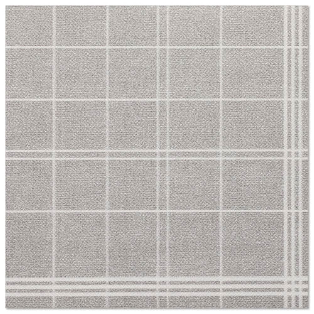 50 Servietten "ROYAL Collection" 1/4-Falz 40 cm x 40 cm grau "Kitchen Craft"