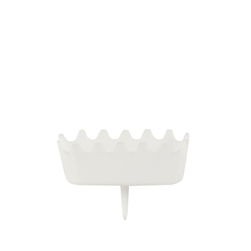 Halter für Zahlenkerzen 3,8 cm x 4,9 cm x 1,2 cm weiss