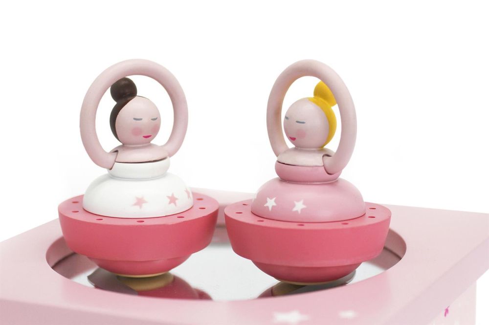 Spieldose Tanzende Ballerina Rosa