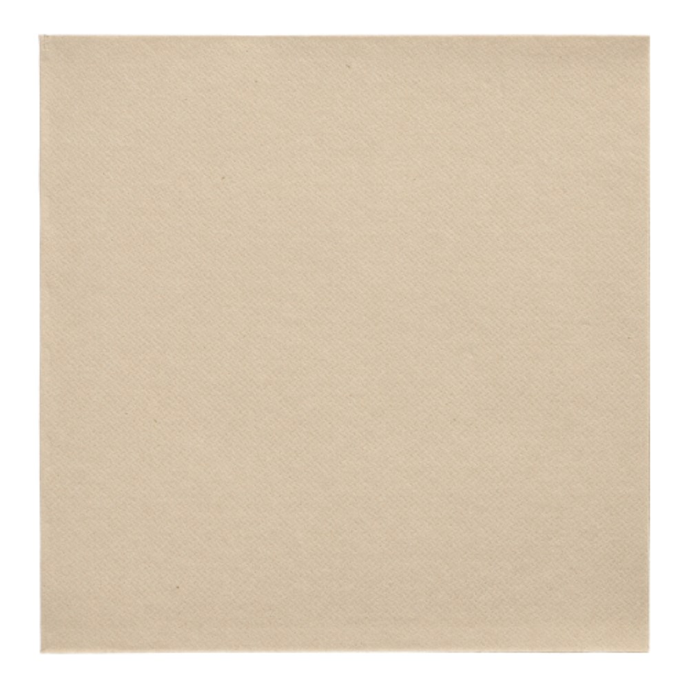 20 Servietten "ROYAL Collection" 1/4-Falz 40 cm x 40 cm sand