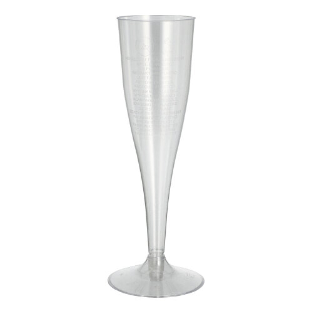 500 Stiel-Gläser für Sekt, PS 0,1 l Ø 5 cm · 17,5 cm glasklar