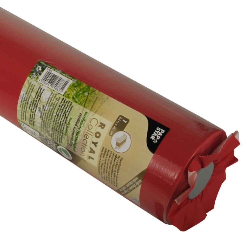 Tischläufer, Tissue "ROYAL Collection" 24 m x 40 cm rot