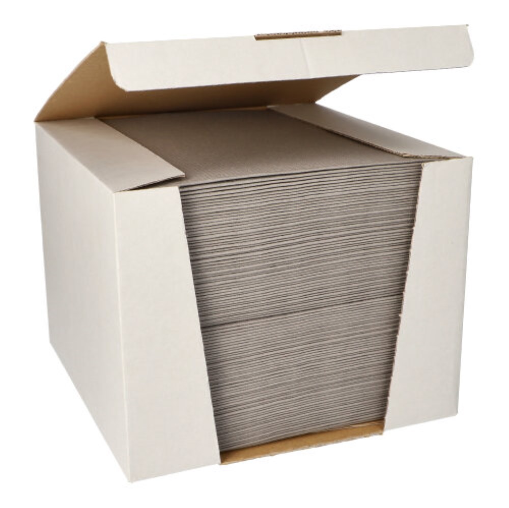 100 Servietten "ROYAL Collection" 1/4-Falz 40 cm x 40 cm grau