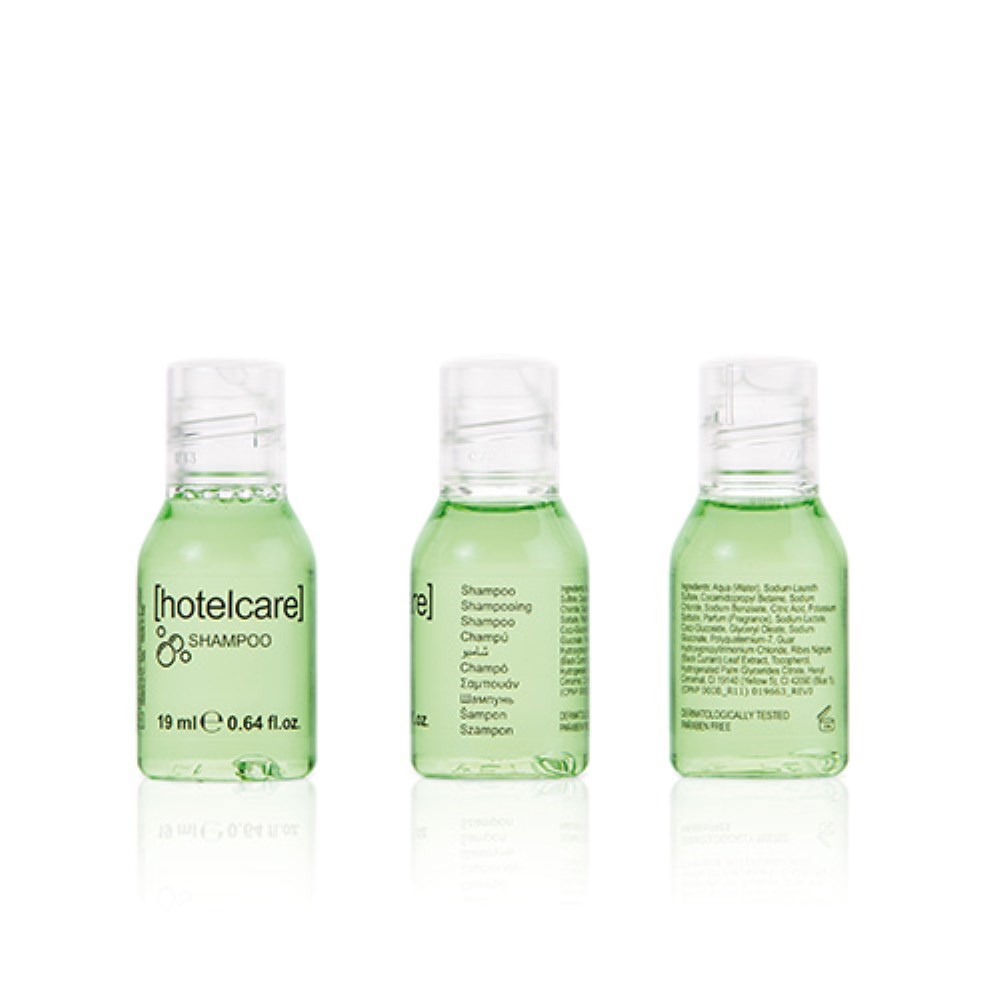 50 Shampoo "Hotel Care" 19 ml Probierfläschen 50 Shampoo "Hotel Care" 19 ml Minifläschchen