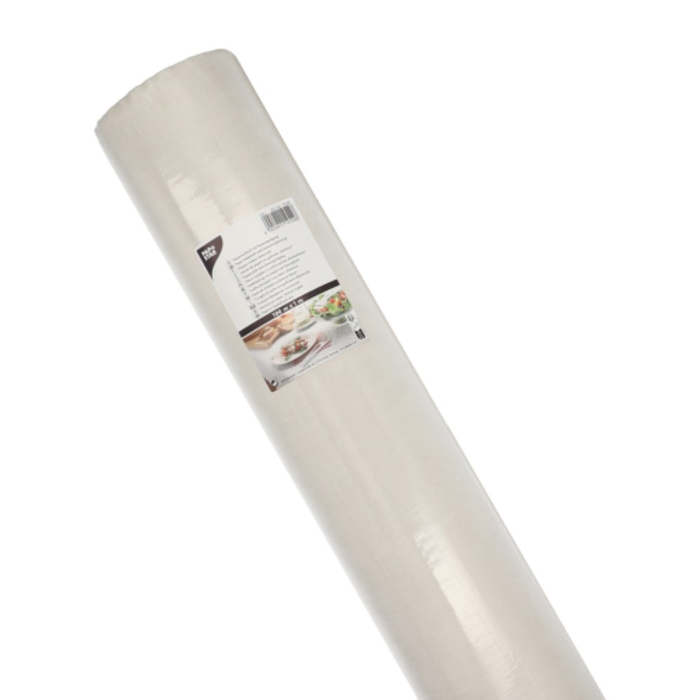 Papiertischtuch mit Damastprägung 100 m x 1 m weiss