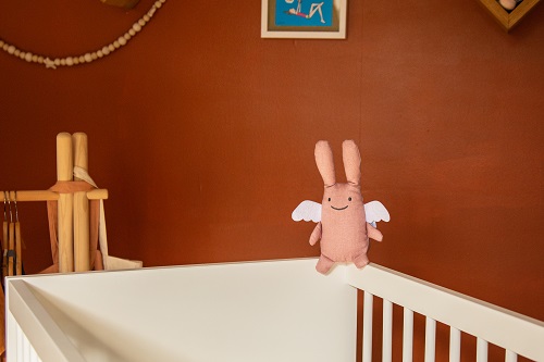 Engelshase 20Cm - Old Pink Organic Cotton