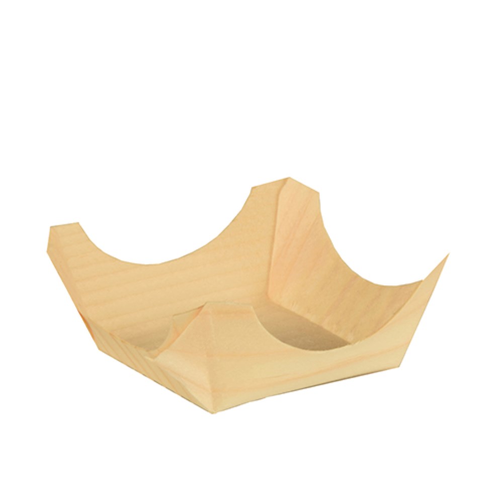 50 Fingerfood - Schalen, Holz "pure" eckig 2,5 cm x 6 cm x 6 cm 50 Fingerfood - Schalen, Holz "pure" eckig 2,5 cm x 6 cm x 6 cm