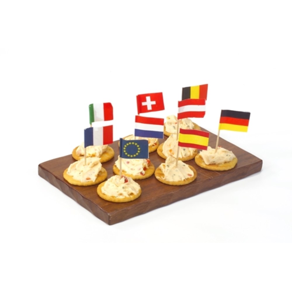 50 Deko-Picker 8 cm "Nationen"