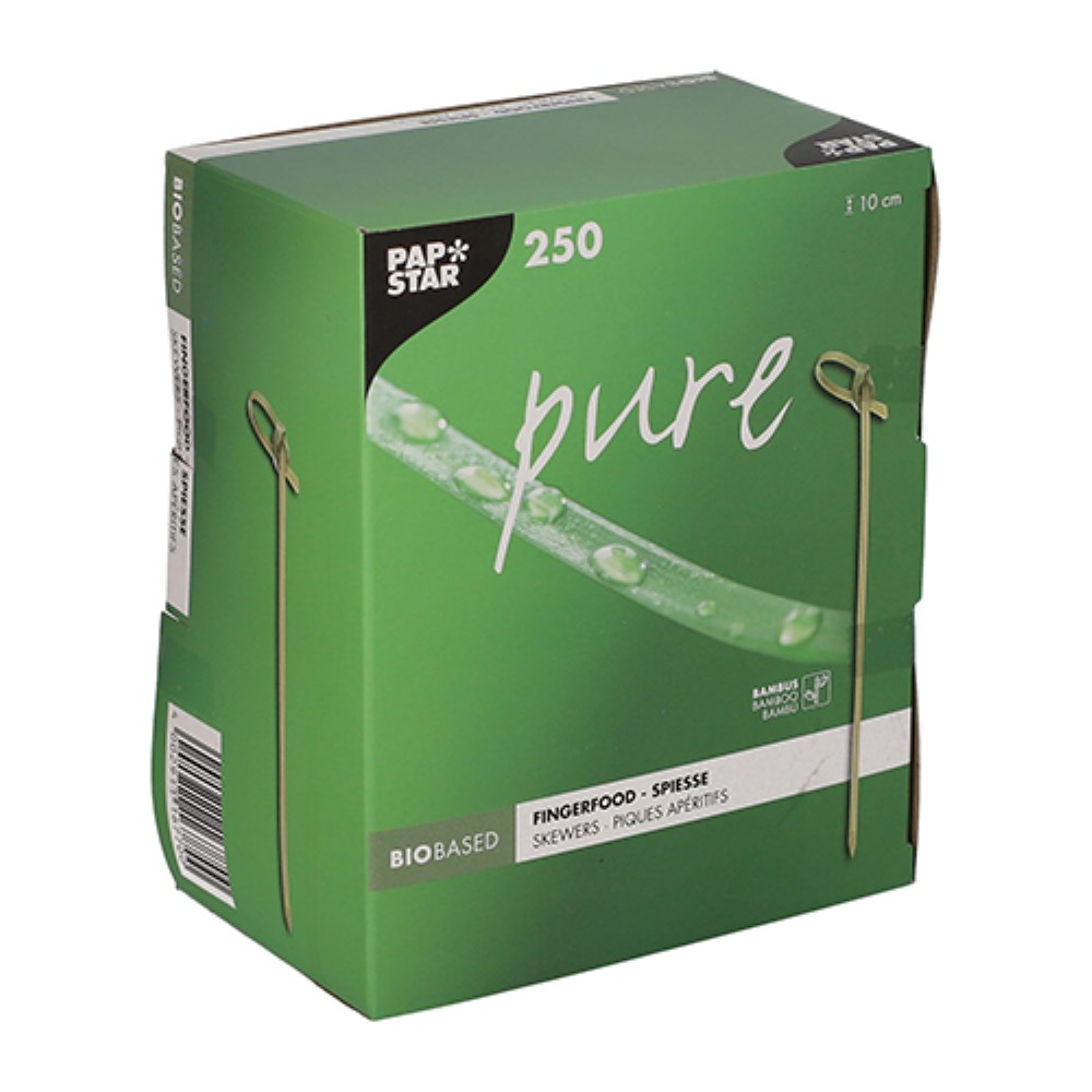 250 Fingerfood - Picker "pure" 10 cm "Knoten"