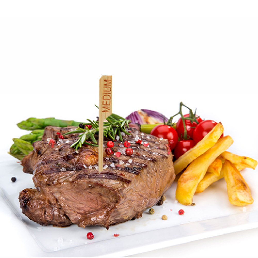 250 Steak-Marker "pure" 9 cm "MEDIUM"