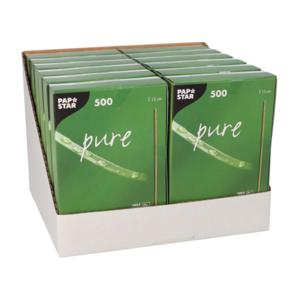 500 Fingerfood - Picker "pure" 15 cm gedrechselt