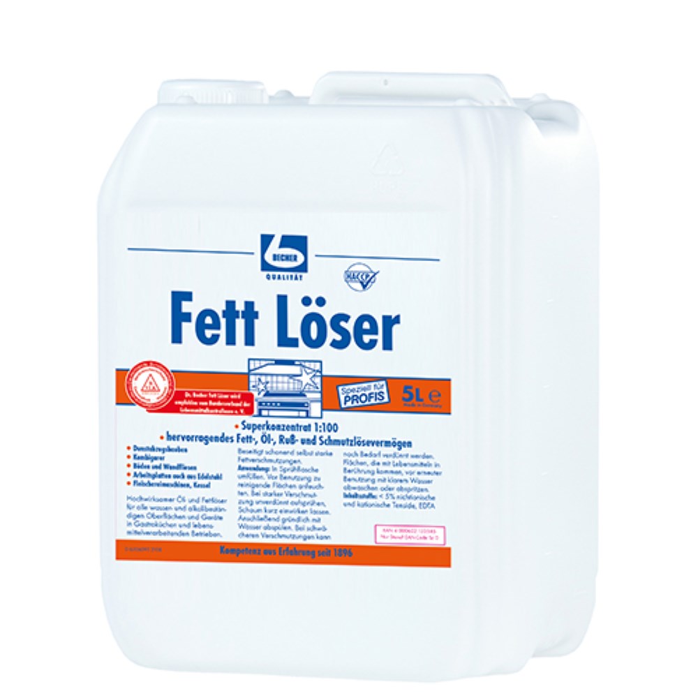 "Dr. Becher" Fett Löser 5 l