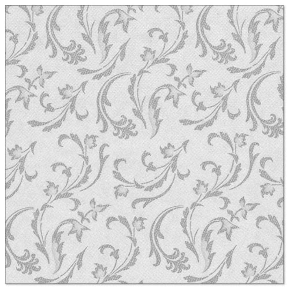 50 Servietten "ROYAL Collection" 1/4-Falz 40 cm x 40 cm grau "Damascato"