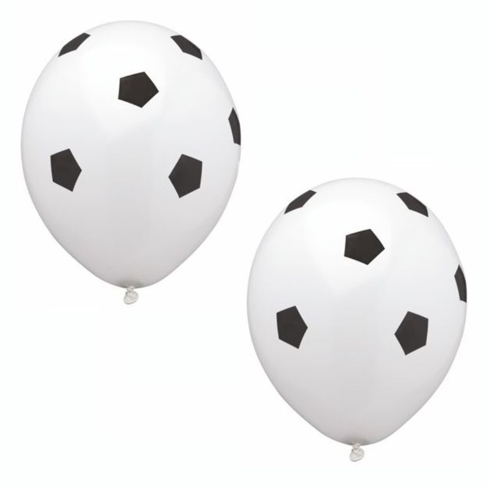 8 Luftballons Ø 29 cm "Soccer"