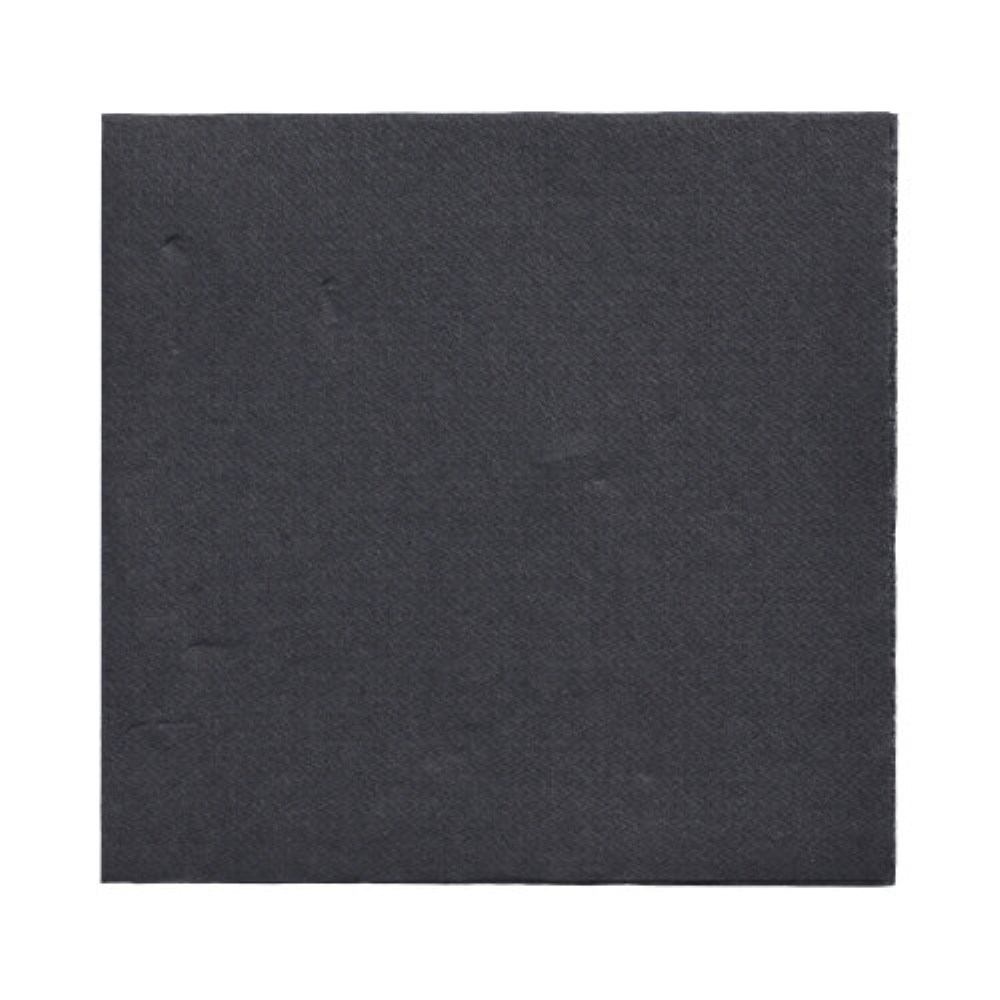 150 Servietten "DAILY Collection" 1/4-Falz 32 cm x 32 cm schwarz