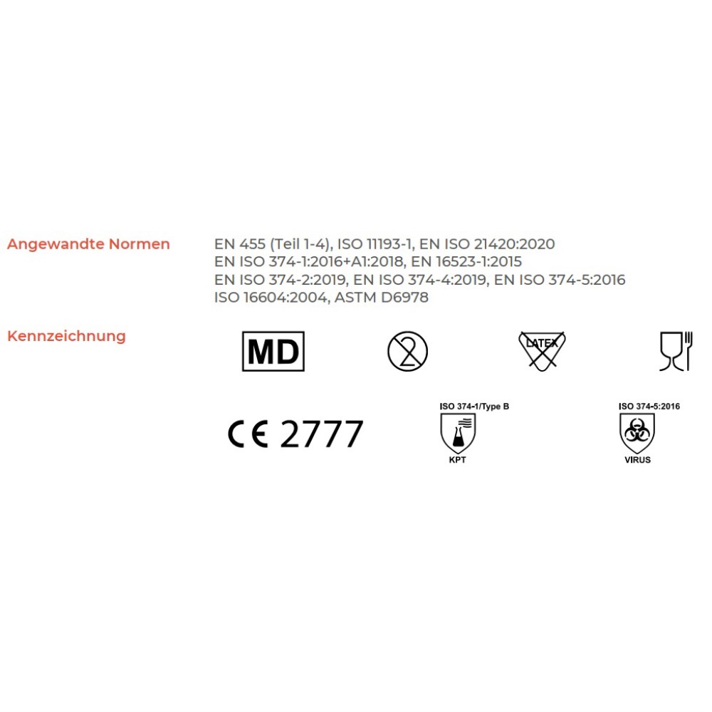 100 "WORK-INN/PS" Handschuhe, Nitril puderfrei "Blue Soft" blau Größe: XL