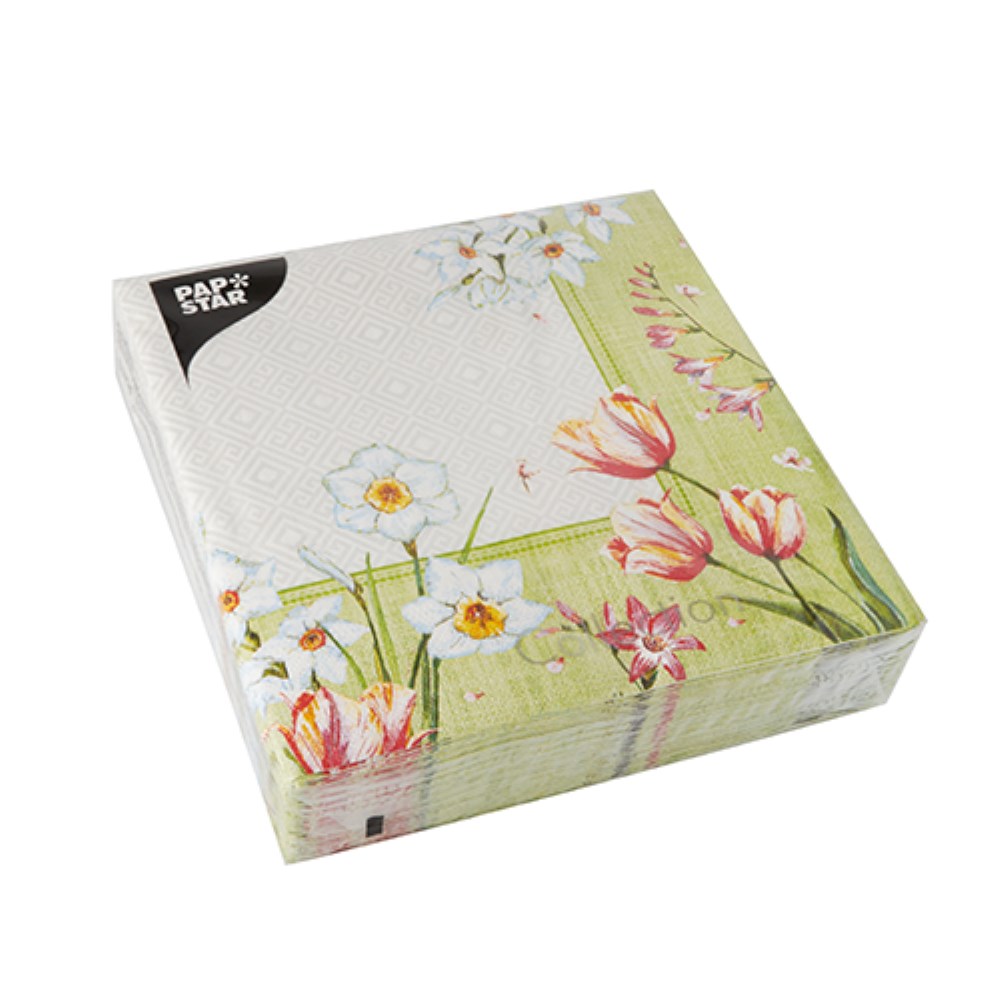 50 Servietten, 3-lagig 1/4-Falz 40 cm x 40 cm "Florentina" 50 Servietten, 3-lagig 1/4-Falz 40 cm x 40 cm "Florentina"