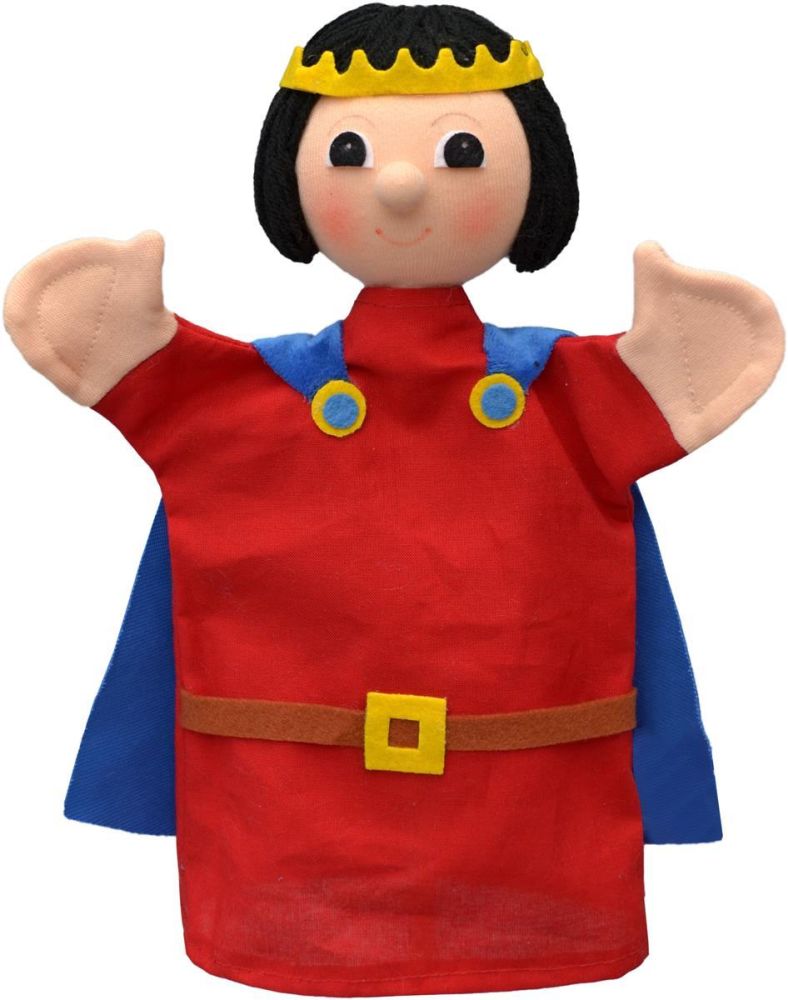 Hand Puppet Prince 33 Cm - Made in Europe - Vintage Toy Hand Puppet Prince 33 Cm - Made in Europe - Vintage Toy