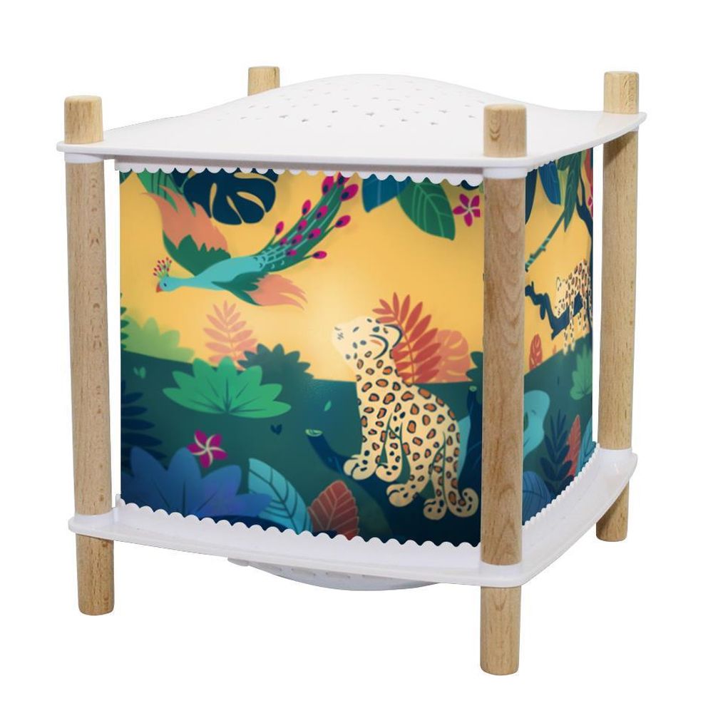 Nacht Licht - Laterne ReVOLUTION 2.0  - Savanna - Kabellos , Musik, Weinen Detektor, USB Aufladbar