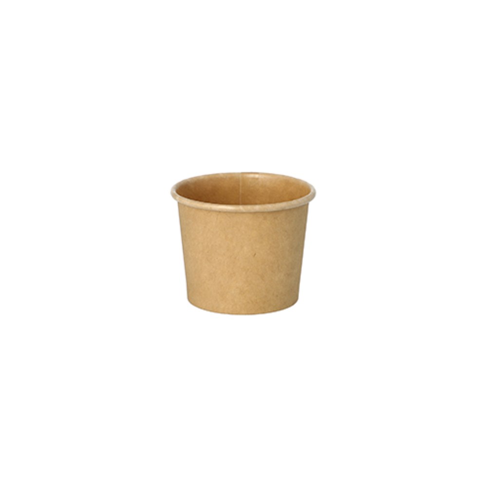 50 Portionsbecher, Pappe 60 ml Ø 6 cm · 4,9 cm braun